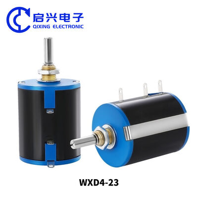 Качество WXD4 23 100 Ом многооборотный потенциометр 3 Вт с проволочным сопротивлением, высокое рабочее напряжение 200 В фабрика
