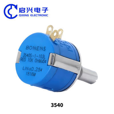 Качество BONENS WXD4 23 3W 5K6 5.6K Многооборотный потенциометр с проволочной обмоткой 5 процентов 10 оборотов фабрика