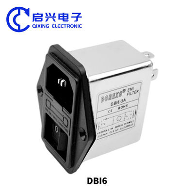 DAP3 1-20A PCB Mount 5 Pin EMI Power Filter Однофазный биполярный EMI фильтр