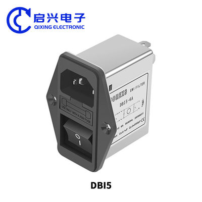 DBI5 IEC Filter Socket Power с предохранителем и переключателем 1A-10A EMI Line Filter