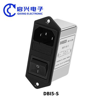 Фильтры шума электрических линий DBI5-S EMI с предохранителем типа IEC