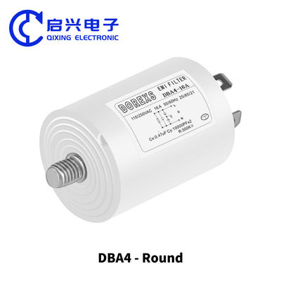 Пластиковый корпус фильтр питания DBA4 круглый 250V однофазный для бытовой техники
