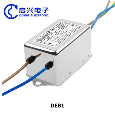 Однофазный EMI-фильтр серии DEB1 220VAC 3A-20A