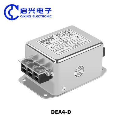 3A-20A EMI фильтр Биполярный 220V фильтр питания DEA4-D однофазный фильтр переменного тока