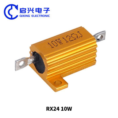 RXG24 Wirewound Resistor 10W 12ohm Золотой алюминиевый резистор