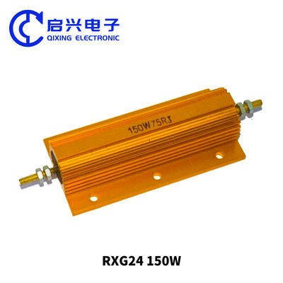 Rxg24 Wire Wound Resistor 25W 50W 75W 100W 200W 300W 500W Высокая мощность Золотой алюминиевый резистор