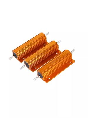 Алюминиевый силовой металлический корпус RX24 10W 25W 50W 100W 200W 300W проводный предварительный зарядный резистор