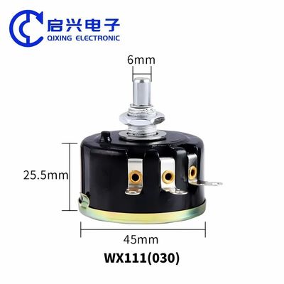WX111 ((030) 4K7 4,7K Ом 3W регулируемый Одноразовый поворот Wirewound Potentiometer