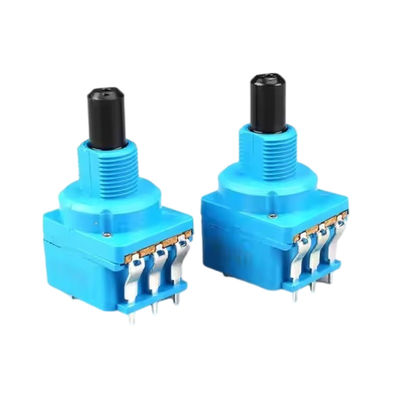 WH116AK серия Dimmer dual control potentiometer B500K 5-прикольный с вращающимся переключателем длина ручки полушафта 16 мм
