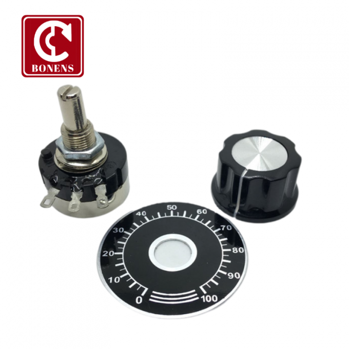 RV24YN20S карбоновая пленка регулируемый одноразовый потенциометр вращающийся переменный резистор 1