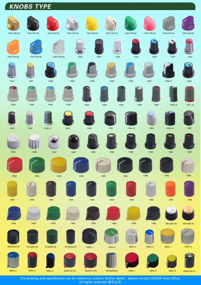 AG1 D вал 15X16 мм Пластиковые пуговицы потенциометра Различные виды Электронные аксессуары 13