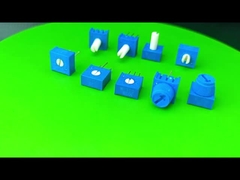 3386 серии однокольцовая стеклянная глазурь предварительно регулируемый потенциометр